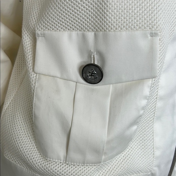 Paul & Shark White Bomber Jacket Sporty Design - Picture 2 of 13